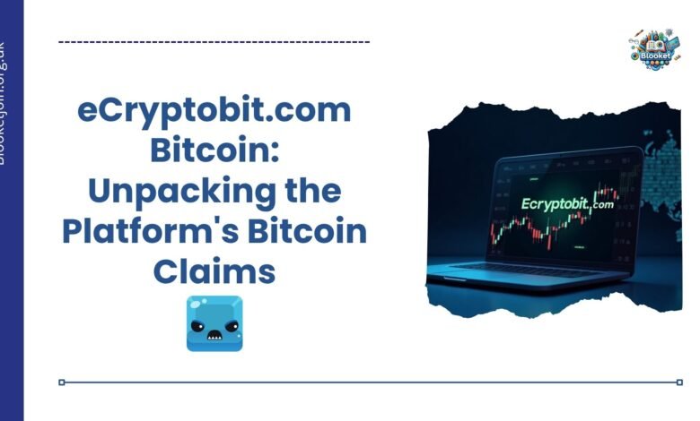 eCryptobit.com Bitcoin: Unpacking the Platform's Bitcoin Claims 2 ecryptobit.com bitcoin